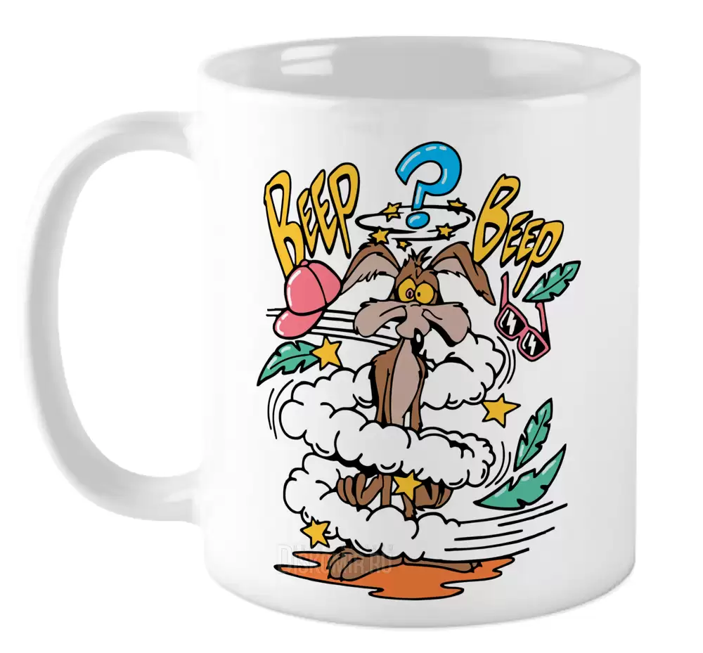 ���������� ������� ������������ ������ �� ����� ������ ����� � �������� ����� / Wile E. Coyote and the Road Runner