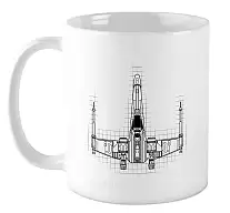 ������ X-wing blueprint / Star Wars