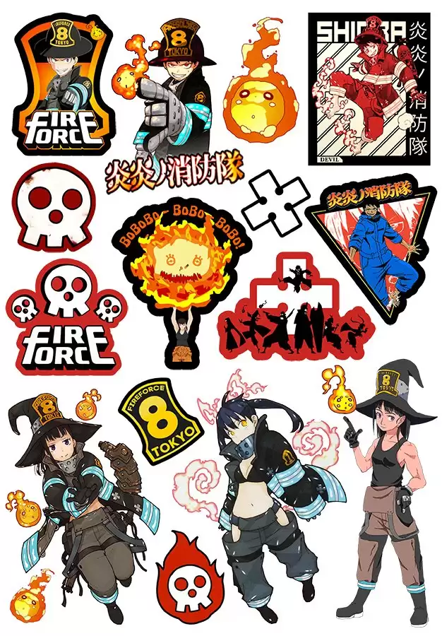 ������� ��������� �� ����� Fire Force