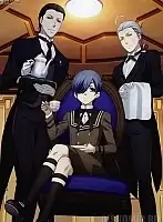   Kuroshitsuji: Book of the Atlantic Ciel Phantomhive, Sebastian Michaelis, Snake
