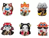   Mega Cat Project One Piece Nyan Piece Nyan! Fortune Lucky*Cat Pirates 6 Pack Box