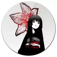    Jigoku Shoujo Ai Enma Red Lilium