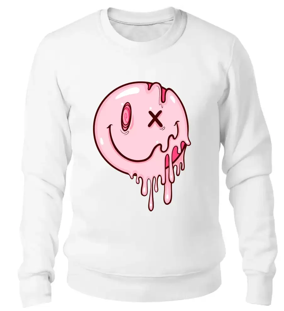 ���������� ������� ������� Drippy smiley / Cute smiley �� ����� � ����� ������ / ������ / Emoji / Emoticons / Smiles