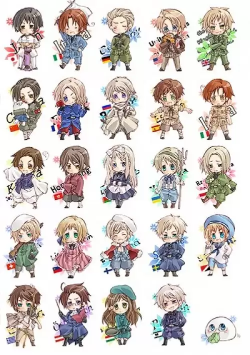 ������� ��������� �� ����� Axis Powers: Hetalia No.2