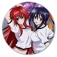     High School DxD - Rias Gremory, Akeno Himejima