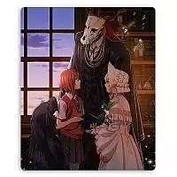     Mahou Tsukai no Yome - Elias Answorth, Chise Hatori, Silky