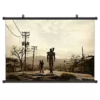   Fallout 3 Lone Wanderer and Dogmeat