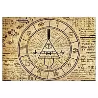  K  -   / Wheel Bill - Gravity Falls ( A3, 252 )
