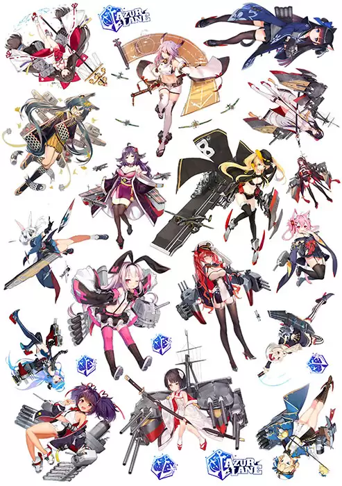 ���������� ������� ������� ��������� Azur Lane No.16 �� ����� � ����� �������� ���� / Azur Lane / Bilan Hangxian