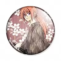  Rurouni Kenshin - Himura in the flowers of cherry