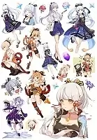 ������� Genshin Impact / Kamisato Ayaka & Yoimiya