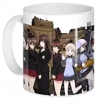  Girls und Panzer - Aki, Mika, Mikko, Kinuyo Nishi, Maho Nishizumi