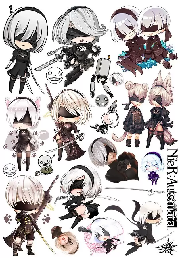 ������� ��������� NieR: Automata Chibi