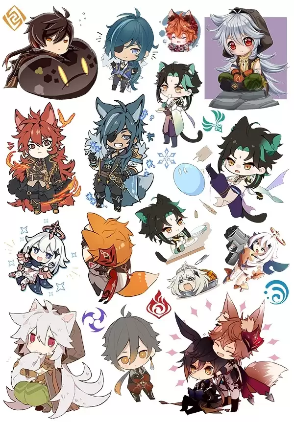 �������� Genshin Impact Chibi