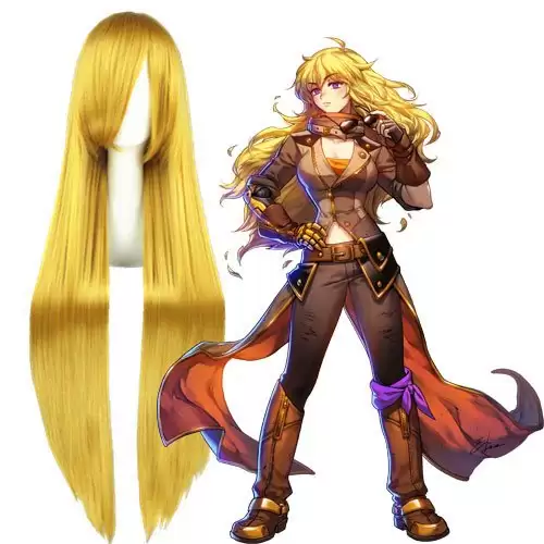 ���������� ������� ������� ����� "RWBY" Yang Xiao Long / "Vocaloid" Lily �� ����� � ����� �������, �����, ׸����, Ƹ���� / RWBY / Red White Black Yellow / ����
