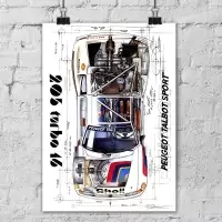 ������ Peugeot 205 Turbo 16 Talbot Sport / ������ �� �����
