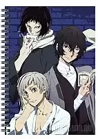    A5 Bungou Stray Dogs - Osamu, Atsushi and Ryuunosuke
