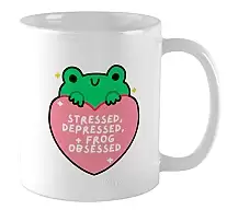������ Stressed, depressed, + frog obsessed
