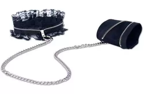���������� ������� ������� Collar + Bracelet Set : Chaine de la Nostalgie (black) �� ����� � ����� 