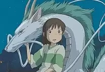   Spirited Away Chihiro and Haku