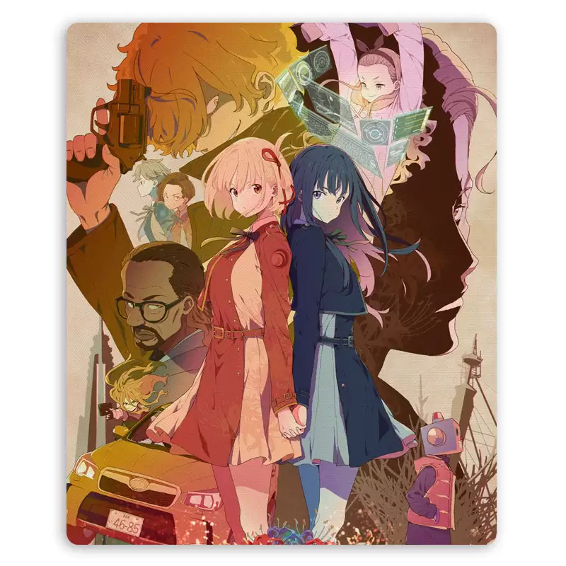 ���������� ������� ������ ��� ����� ������������� Lycoris Recoil �� ����� � ����� ������� ������ / Lycoris Recoil