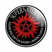  Supernatural - Killing evil sons of bitches and raising a little hell