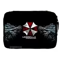   Resident Evil Umbrella logo & Hands of zombies