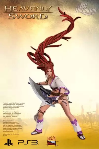 新品HEAVENLY SWORD NARIKO ACTION FIGURE
