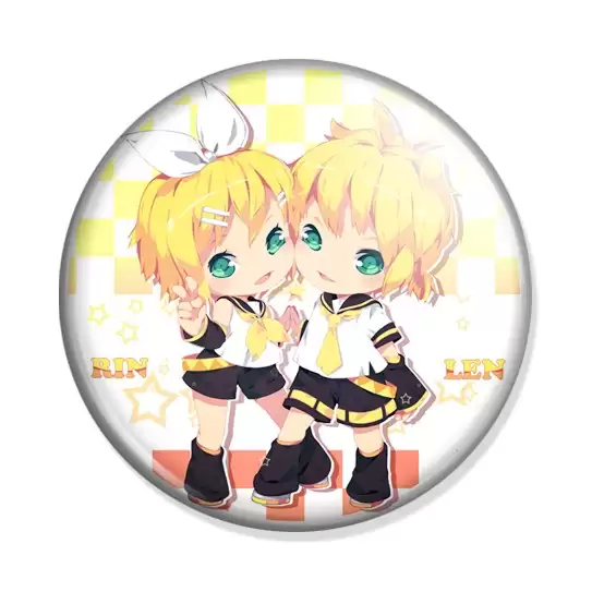 ���������� ������� ������ Vocaloid Chibi Kagamine Twins �� ����� � ����� ��������� / Vocaloid