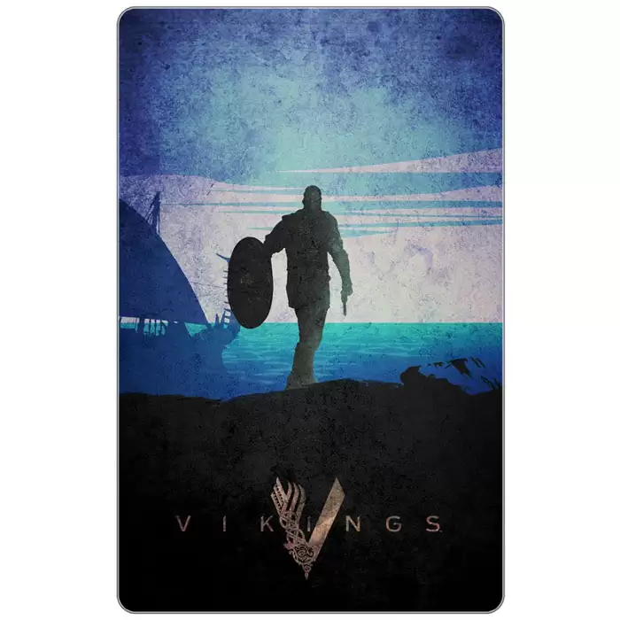 ���������� ������� ������ ������������� Minimalist Tv Show: Vikings - Ragnar Lothbrok �� ����� � ����� ������� / Vikings