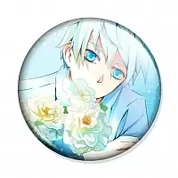 ������ Kuroko no Basuke - Tetsuya Kuroko with white flowers
