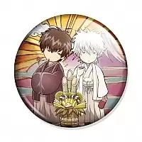   Chibi Toushirou Hijikata and Gintoki Sakata