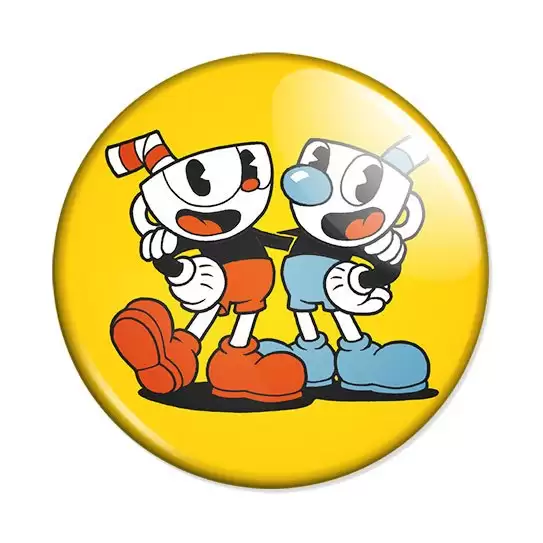 Купить Значок Cuphead Mugman и Cuphead 538137 с доставкой по России