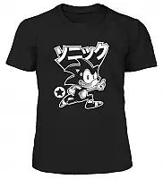  Sonic Japanese Kanji SEGA