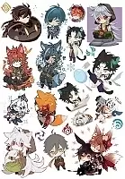 Genshin Impact Chibi