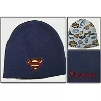  Beanie: Superman - Blue w/ Emblem (Reversable)