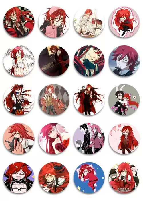 ����� ������� Kuroshitsuji Grell Sutcliff