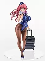  Tight na Oshigoto Work 3: Cabin Attendant Aya Saionji Complete Figure