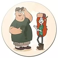       -   / Wendy and Soos - Gravity Falls