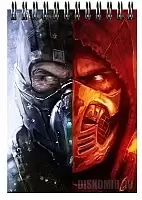    A6 Mortal Kombat ScorpioN / Sub-Zero