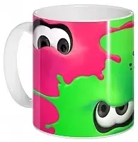  Splatoon 2 - Pink & Green Squid