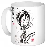  Sumi-e "Kuroshitsuji" Sebastian Michaelis  Ciel Phantomhive