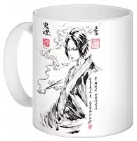  Sumi-e "Hoozuki no Reitetsu" Hakutaku  Hoozuki