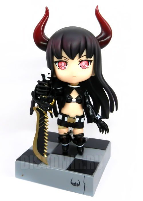 ���������� ������� ������� Nendoroid Black Rock Shooter: Black Gold Saw �� ����� � ����� ������� � ������ ����� / Black Rock Shooter