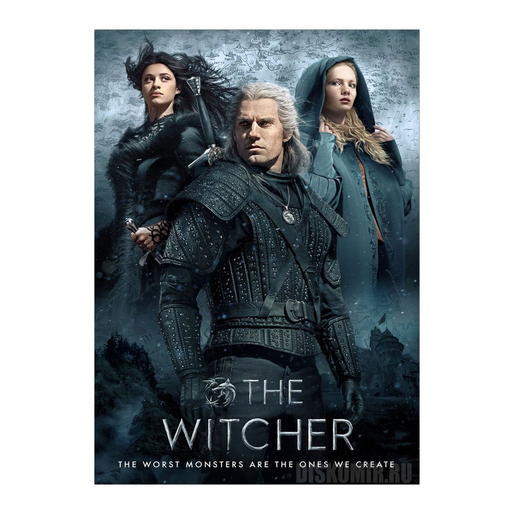 ������ �������� "The Witcher Netflix" Geralt, Ciri � Yennefer