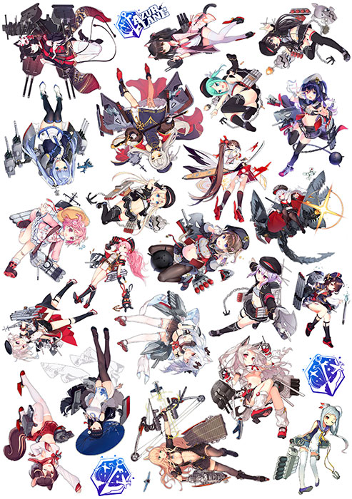 ���������� ������� ������� ��������� Azur Lane No.8 �� ����� � ����� �������� ���� / Azur Lane / Bilan Hangxian