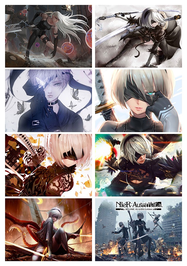 ���������� ������� ������� ��������� NieR: Automata No.6 �� ����� � ����� ����: �������� / NieR: Automata / NieR RepliCant / ��� ���������