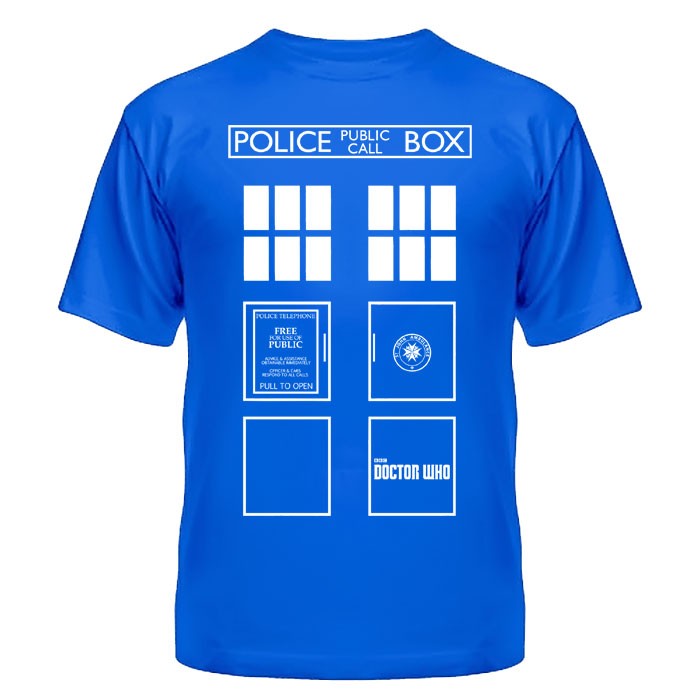 ���������� ������� �������� Doctor Who TARDIS �� ����� � ����� ������ ��� / Doctor Who
