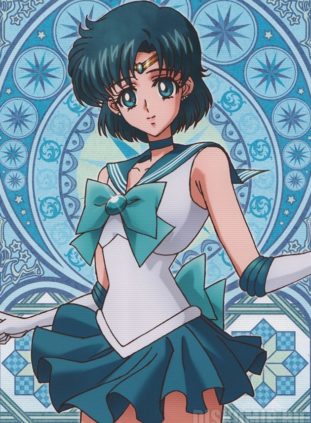 ���������� ������� ������ �������� Sailor Moon Sailor Mercury �� ����� � ����� ���������-���� ������ ��� / Bishoujo Senshi Sailor Moon / Pretty Soldier Sailormoon / ���������� ����������� � �������� ������ ���