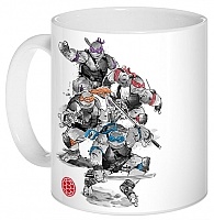  Sumi-e TMNT - Ninja Turtles
